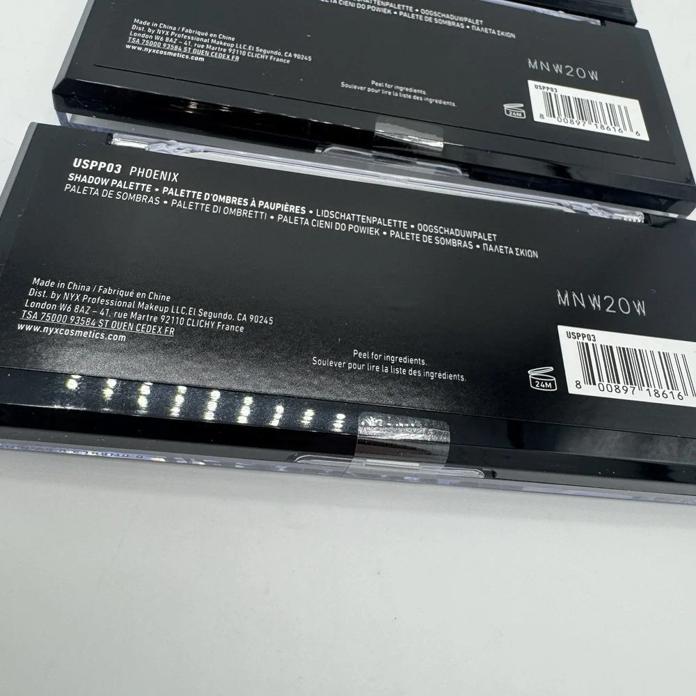 Lot Of 3! NYX‎ Ultimate Edit Petite Shadow Palette 03 Phoenix  NEW